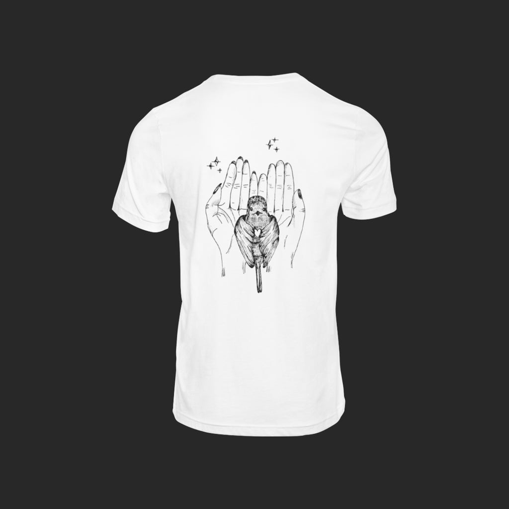 Push-Us story t-shirt rouwverwerking zwart unisex